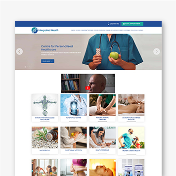 Integrated Health Website